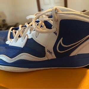 Nike Kids Royal Blue and White Sneakers